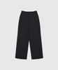 FAKE CAMPER Single-Pleat Straight Chino Pants [Black]