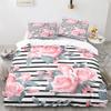 Valentine'S Day King Queen Duvet Cover Angel Cupid Bedding Set For Teens Adults Romantic Couple 2/3 Pcs Polyester Quilt Cover