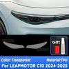 Car Headlight Protection Transparent Anti-Scratch Protective Film TPU Stickers For LEAPMOTOR C10 2024 2025 Accessories