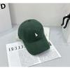 Baseball cap, hand-sewn hardware h letter soft top cotton cloth, thin sunshade, sunscreen cap, women's model