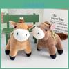 Adorable Realistic Horse Plush Couple Backpack Toy Keychain Stuffed Doll 13cm Wholesale