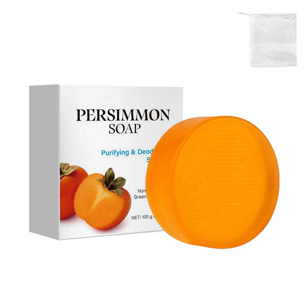 

Хурма Мыло Очищающее Дезодорирующее Мыло Глубокое Очищение Питание Кожи