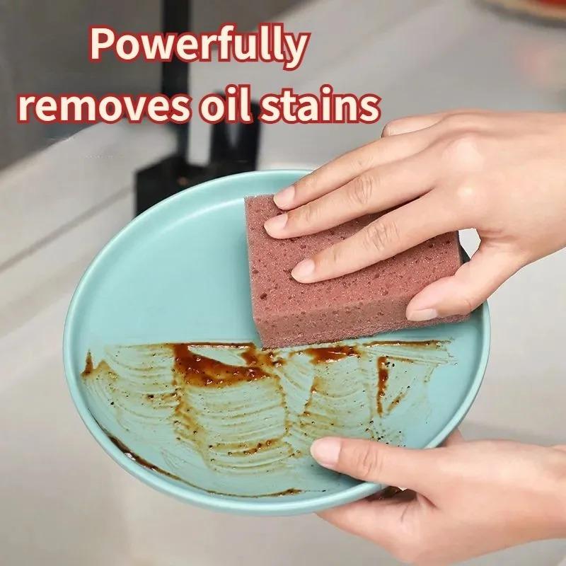 5 szt. Gąbka ściereczka czyszcząca Ściereczka do mycia naczyń nieolejująca naczynia kuchenne nieprzywierające mycie ręczne naczyń mycie GARNKÓW Organizer kuchenny