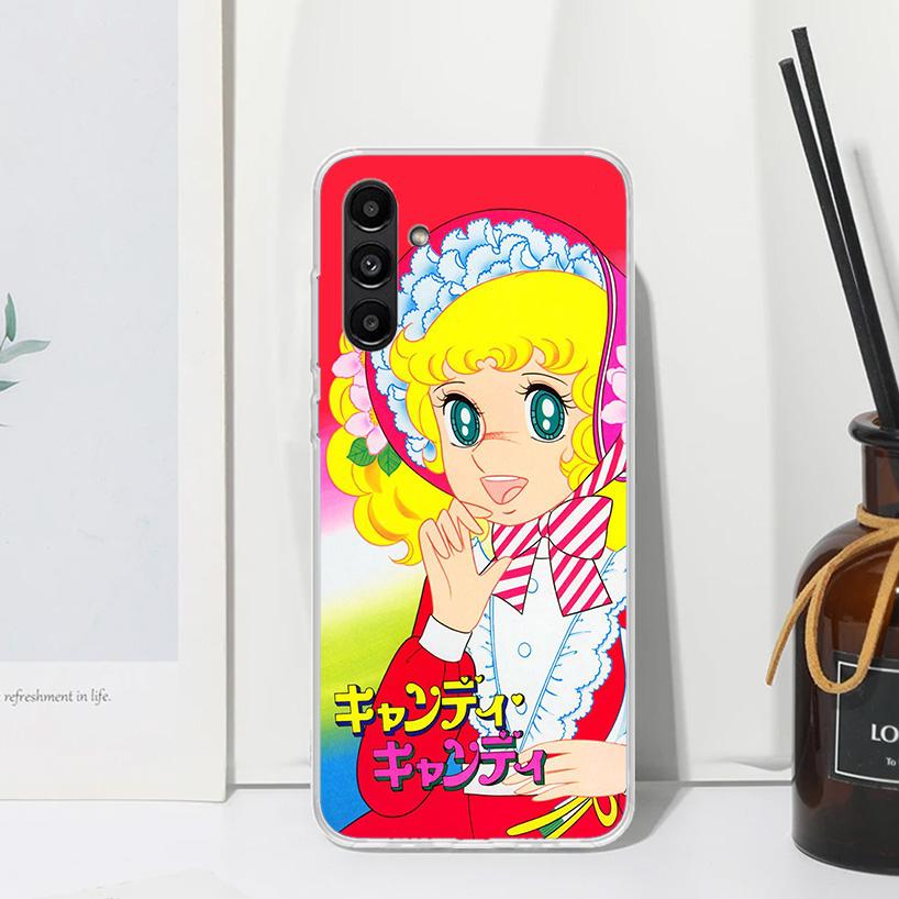 Anime Candy Phone Case For Samsung Galaxy A17 A37 A57 A16 A26 A36 A56 A15 A25 A35 A55 A14 A24 A34 A54 A13 A23 A33 A53 A07 Galaxy