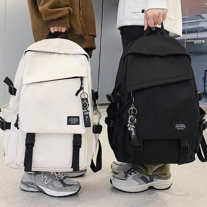 New Style of Primary School Students First Grade School Bag Junior High School Girls Splicing Children's Backpack