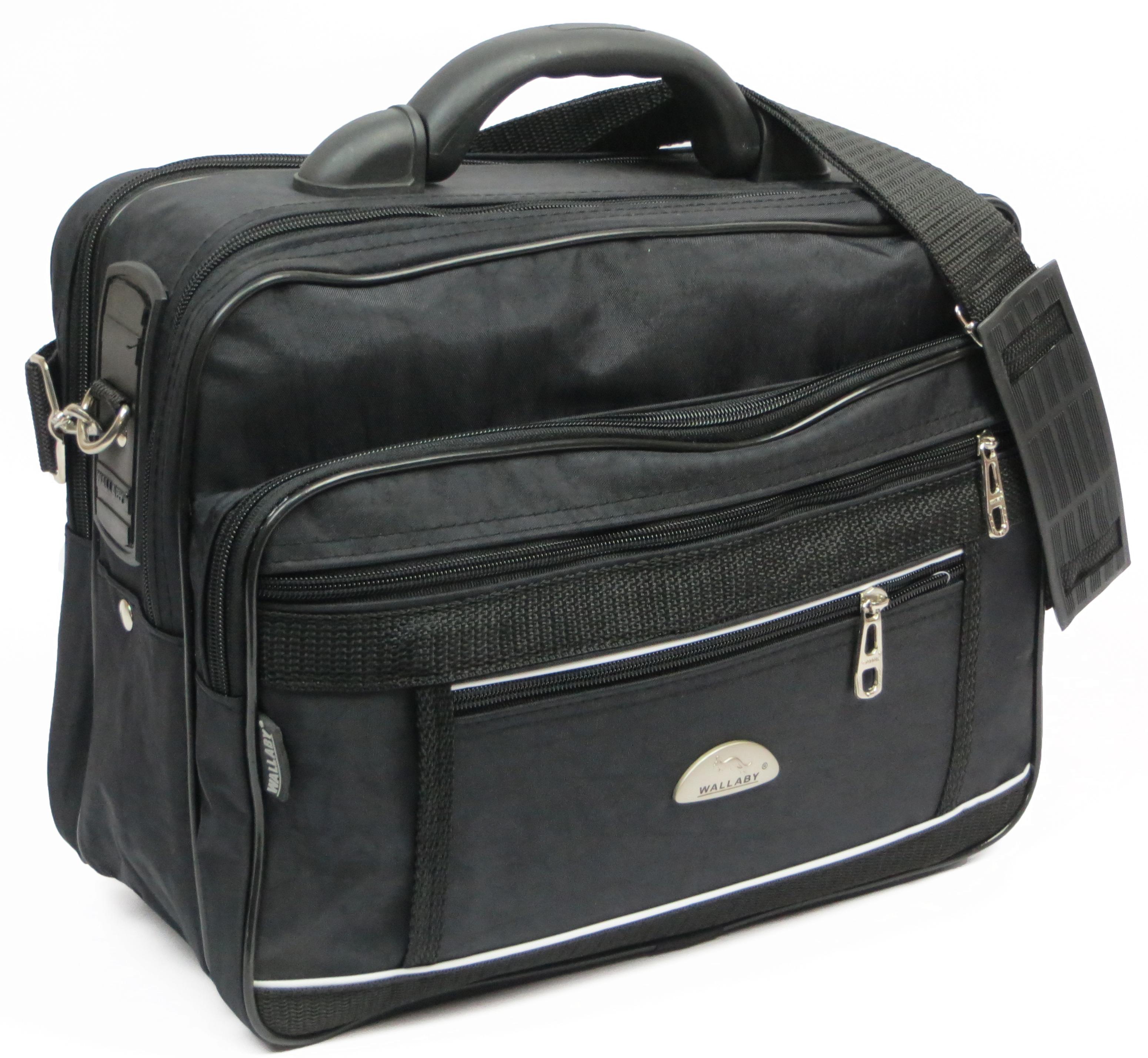 

Портфель чоловічий Wallaby 2513 36*27*14cm чорний