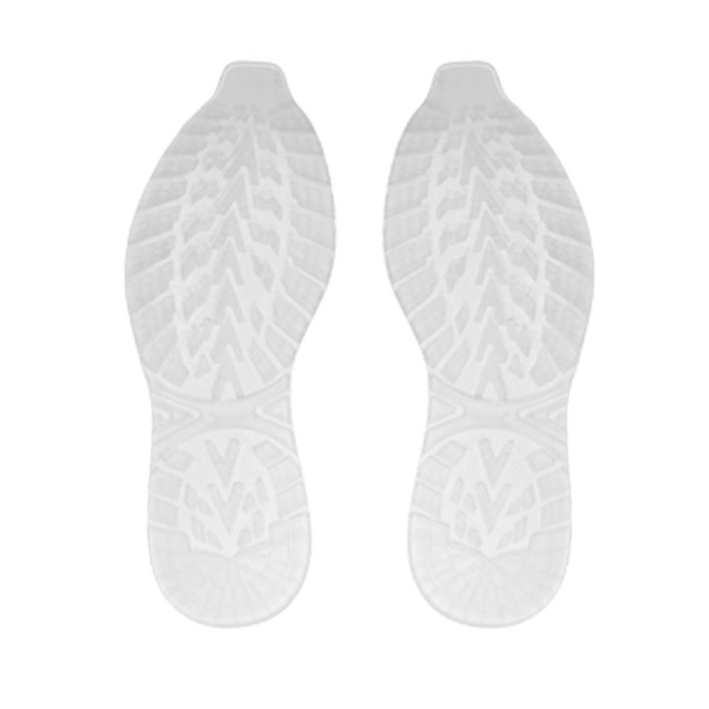 1 Pair Cuttable Rubber Sole Stickers Non-Slip Shoe Soles Wear Resistant Shoes Soles Pads Replaceable Sneakers Outsole Protector