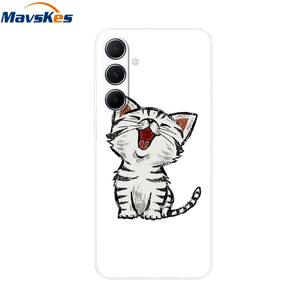 Clear Silicon Case For Samsung Galaxy M54 5G Case SM-M546B Soft Phone Cover For Samsung M54 GalaxyM54 M 54 Protective Shell Para