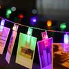 Photo Clip LED String lights Christmas Party Wedding Home Decoration Fairy lights Battery