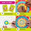 [joom_title] Fevicryl Art Of India Lippan Kit Acrylic Paint 6 Shades  Canvas Brush DIY Festive Art Set India