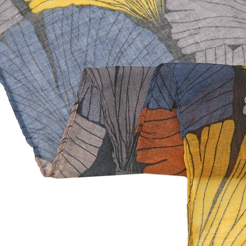 New Bali yarn printed scarf women's source headscarf winter warm thin silk scarf