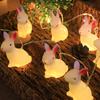 Rabbit Carrot LED Light String Children's Toy Light Scene Layout Decoration Small Colorful Lights