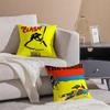 Band T-The Clash Cushion Cover Breathable Linen Pillowcase Summer Odorless Eco-Friendly Invisible Zipper Washable