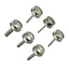 Set of 6 45 Degree Bent Curved Heat Nozzles for QUICK 861DW Hot Air Rework Station Soldering Equipment Accessories
