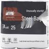 Fangcaodi Extra Thick Space Silver Flat-Top Trash Bags