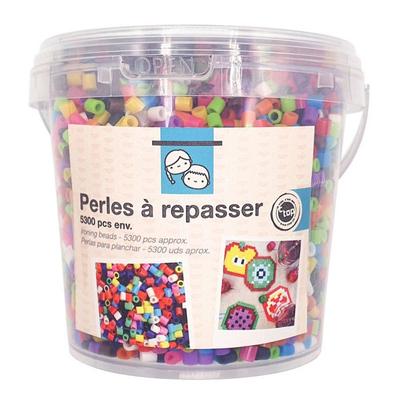 Iron-on Beads - Plastic - Color Assortment - 5300 Pieces - Crafts