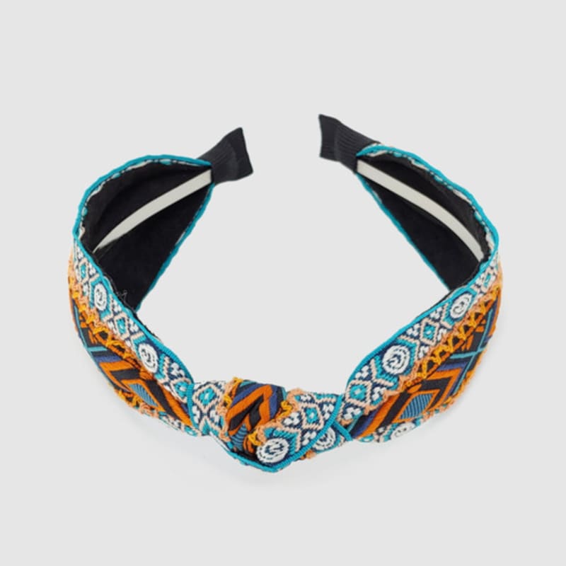 LALA Bandana Wide Hairband - Blue