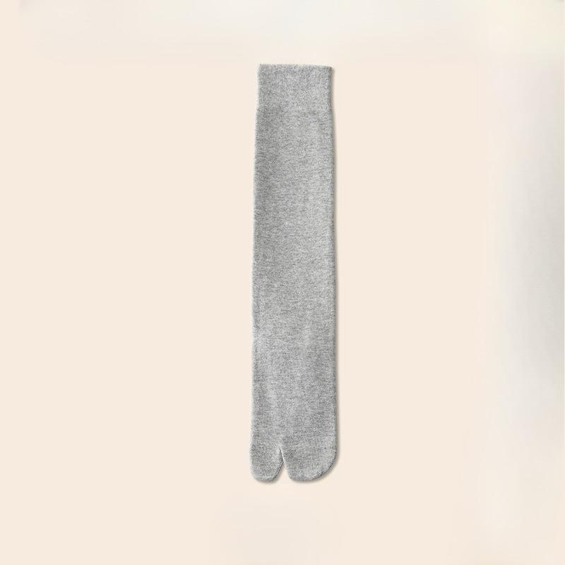 Chaussettes d'été fines déodorantes anti-transpiration pour mollet à deux orteils pour femme