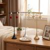 Aluminum Zinc Zinc Alloy T-Shape Earring Display Stand Dangle Jewelry Ring Organizer  Jewelry Storage