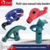 Piegatubi Manuale a Risparmio di Lavoro per Tubi in PVC e Acciaio con Gancio in Acciaio Spessorato