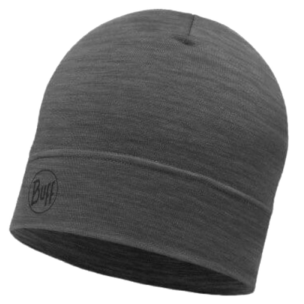 Buff Merino Lightweight Beanie, Unisex grey Cap