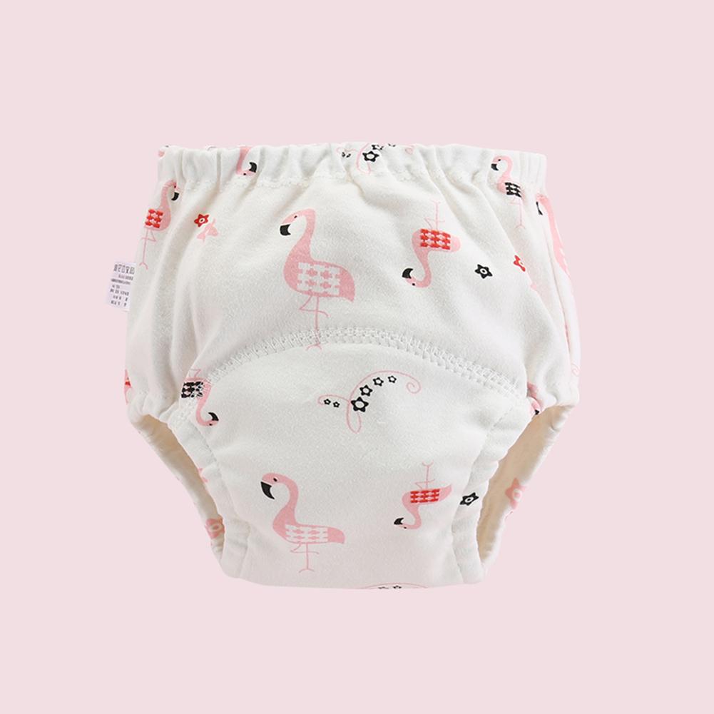Baby Cotton Training Pants Panties Cloth Diapers Reusable Toolder Nappies Diaper Baby Underwear