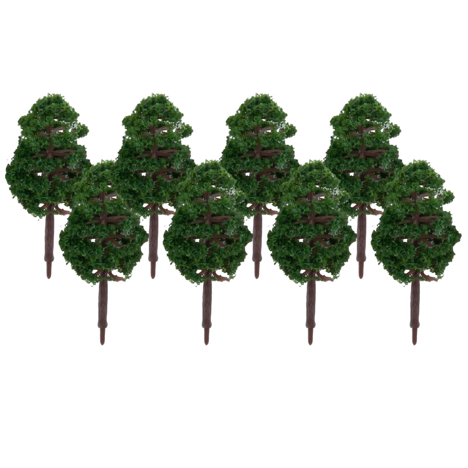 

20Pcs 8CM Train Artificial Miniature Tree Mini Model Trees For Train/toy Model Scene Layout Outdoor Landscape Plastic Accessory China Mainland