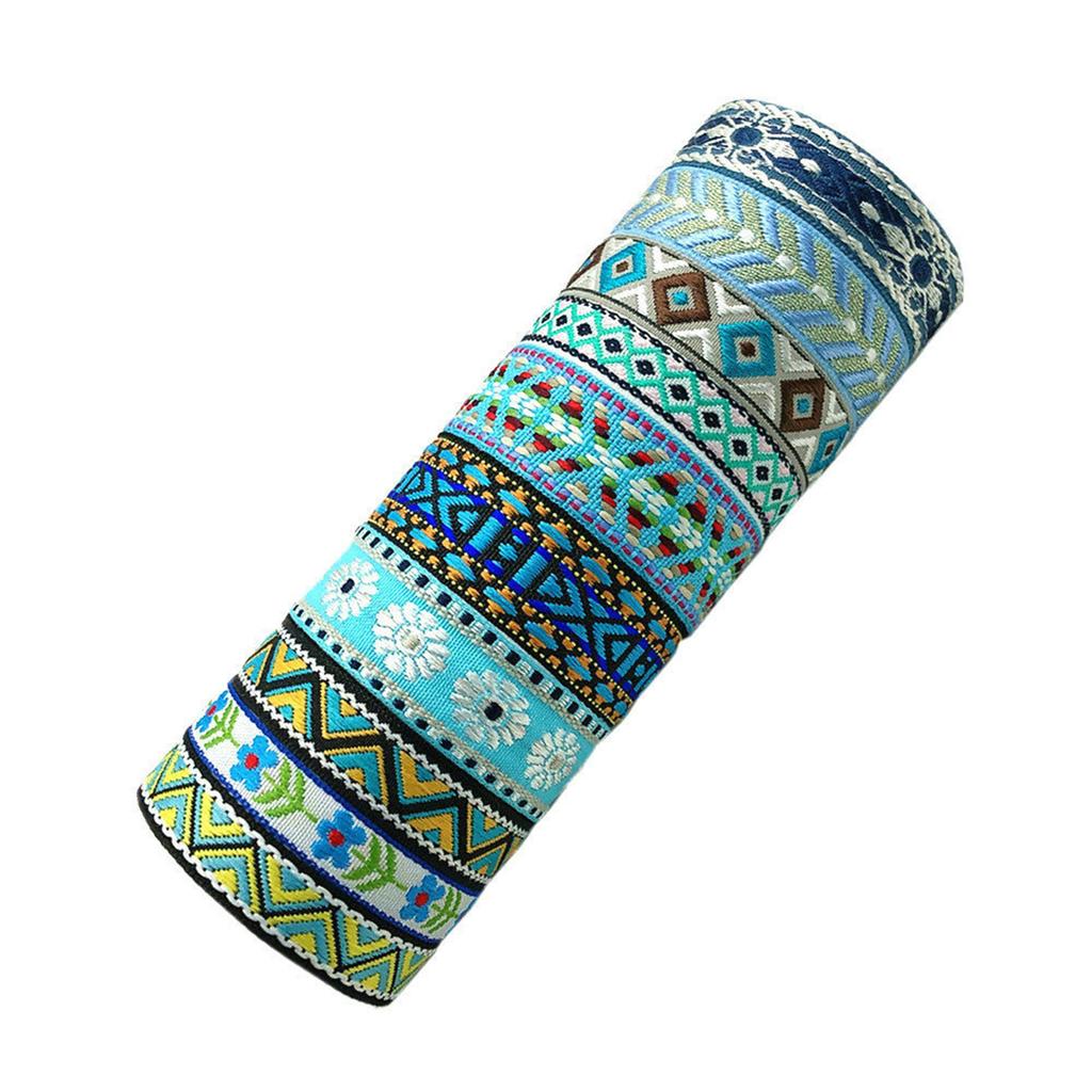 Set of 10 Bohemian Handmade Braided Bracelet Colorful Woven Friendship Bands Adjustable Wristband for Women and Teens