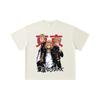 260 g/m² Doppeltgarn 32er Zähl Garn 100% Baumwolle Tokyo Revengers V1 Druck Unisex Schweres Baumwoll-T-Shirt