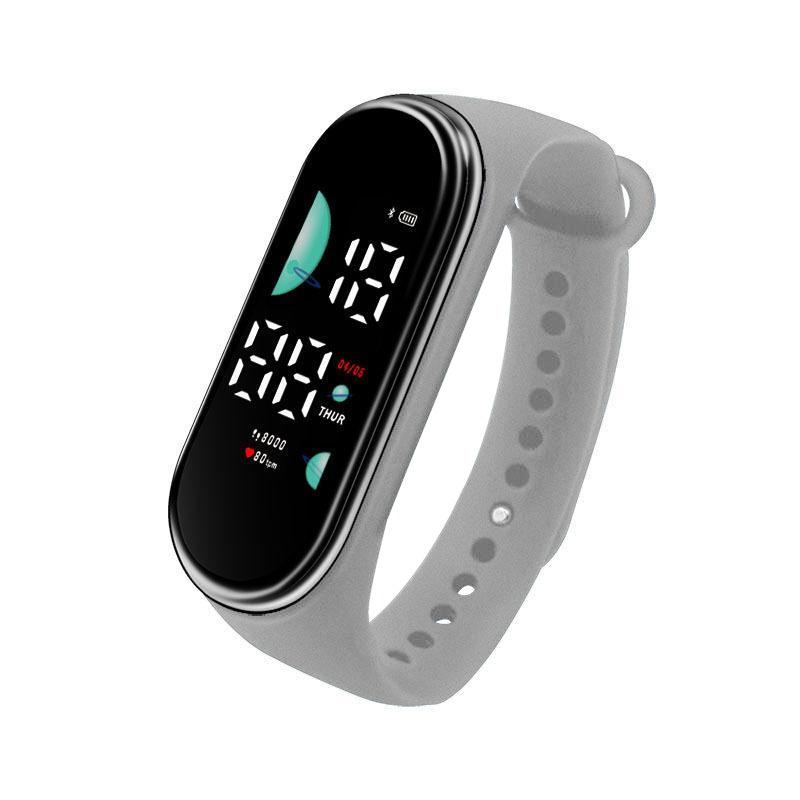 Motion Sports Watch For Electronic Led Digital Wristwatch Fashion Casual Simple Silicone Touch Waterproof Clock