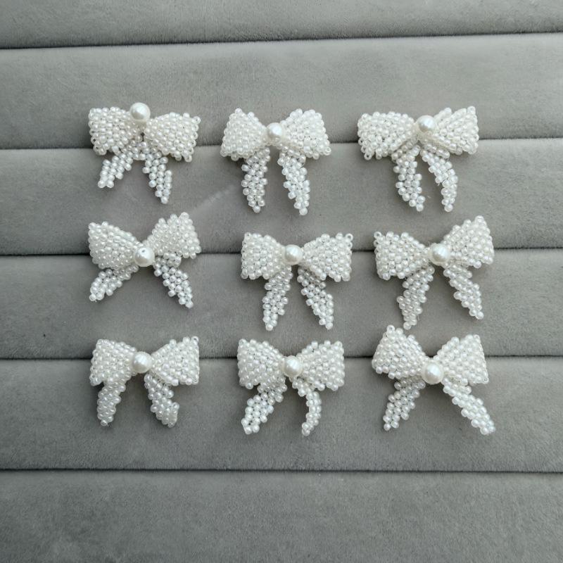 Handcrafted Faux Pearl Bowknot Jewelry & Hair Accessories