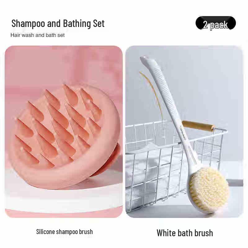 Aige Silicone Scalp and Body Scrub Brush