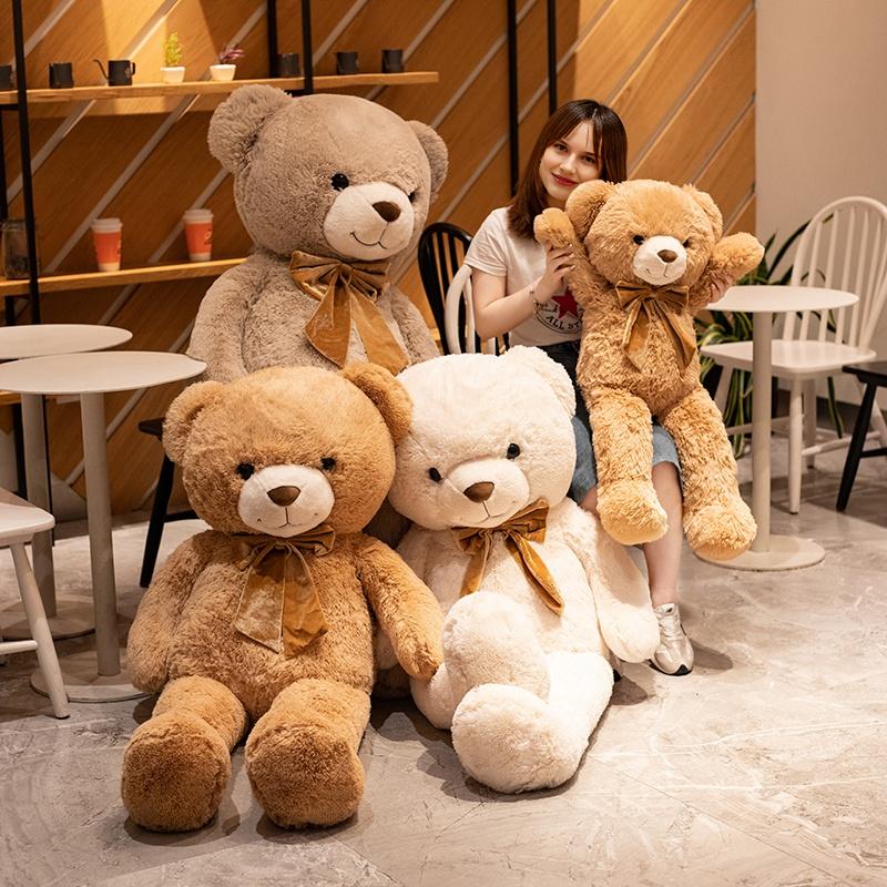 High Quality Giant American Bear Plush Doll Soft Stuffed Animal Bear Plush Toys Girls Valentine Lover Birthday Gift