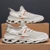 2025 new summer mesh breathable hollow thin men's shoes fashion sports casual shoes versatile trendy brand Internet celebrity shoes