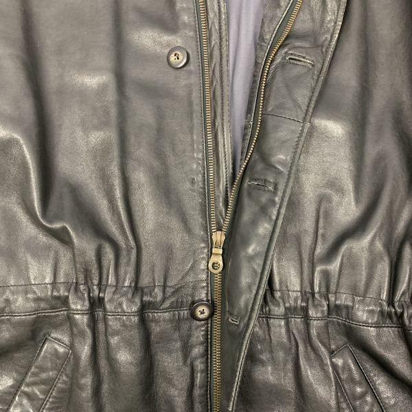 COLOURS by ALEXANDER JULIAN Lambskin Leather Coat Outer Jacket Men's LL Brown Thinsulate Lined