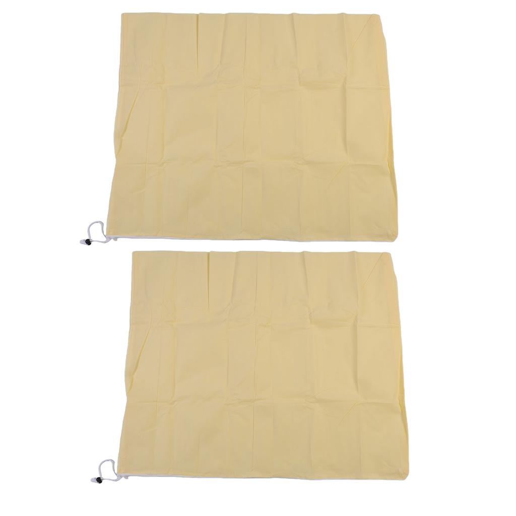 Pack of 2 Winter Plant Covers, 80 x 100 cm Frost   Blankets with Zip Drawstring, Thick Winter Frost Blankets Made of Non-Woven Fabric for Shr