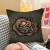 S-Santoro-Gorjuss Cute Cartoon Girl Office Cushion Pillowcase Car Cushion Cover45X45CM Lumbar Pillowcase Sofa Pillowcover
