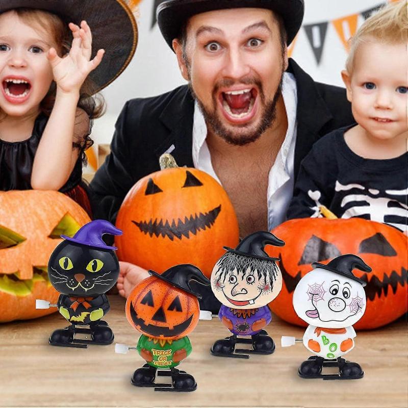 Halloween Clockwork Toy - Small Halloween Toys,kids Halloween Toys Assortment Novelty Windup Toy Party Favor