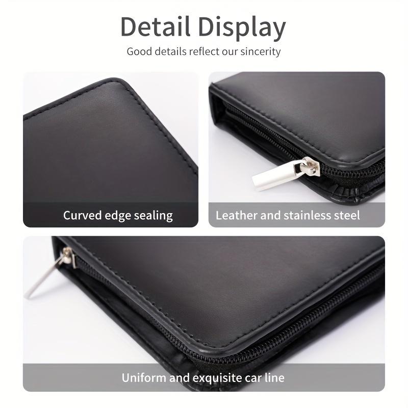 Kompletní sada profesionálních nástrojů pro péči o nehty s cestovním pouzdrem, nůžkami na mrtvou kůži, nůžkami na kůžičku, nůžkami a nůžkami na nehty pro pedikúru