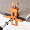Aluminum Alloy Cabinet Door Mounting Jig with Support Arms and Holes for Easy Door Installation