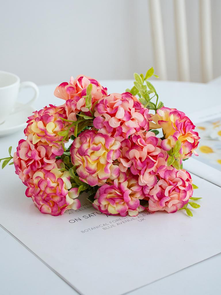 Artificial Flowers Silk Carnation Centerpieces Fake Plant Wedding bouquet Room Home Party Gifts Arrangement Festival Accesorios