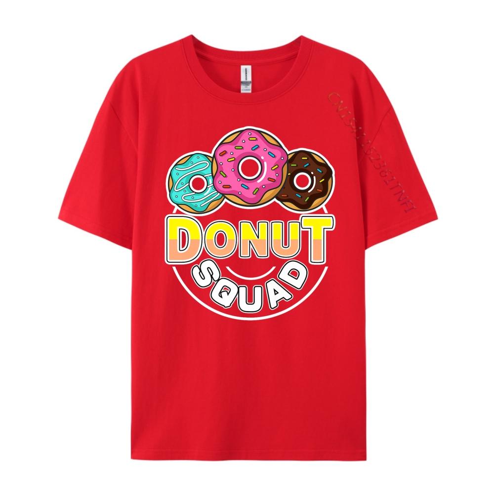 Donut Squad Matching Donut Party Crew Doughnut Sprinkles Vintage T Shirt Men Funny Shirt T Shirt Family S