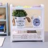 Assembled Three-Layer Storage Rack Adjustable Plastic Desk Shelves Storing   Kitchen