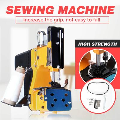 190W Portable Sewing Machine Electric Woven Bag Stitching Sealing Machine Electric Overlock Machine For Industrial Packaging