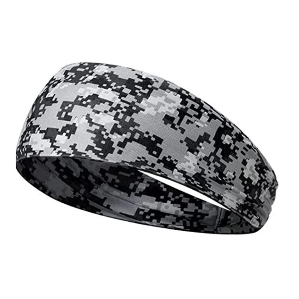 Unisex Running Fitness Headband For Sports Yoga Sweatproof Elastic Cotton Headscarf