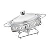 Buffet Food Warmer 2L Stable Portable with Handle Round Pan for Events And
