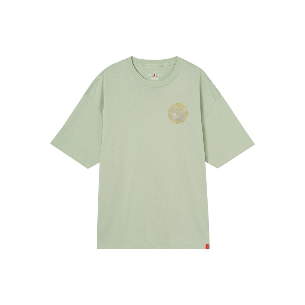 Jordan T-Shirt mit überschnittenen Schultern für Herren, Grün, FB1457-343