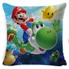 Super Bros Mario Pillow Cover Car Home Living Room Sofa Bedroom Cover Cushion