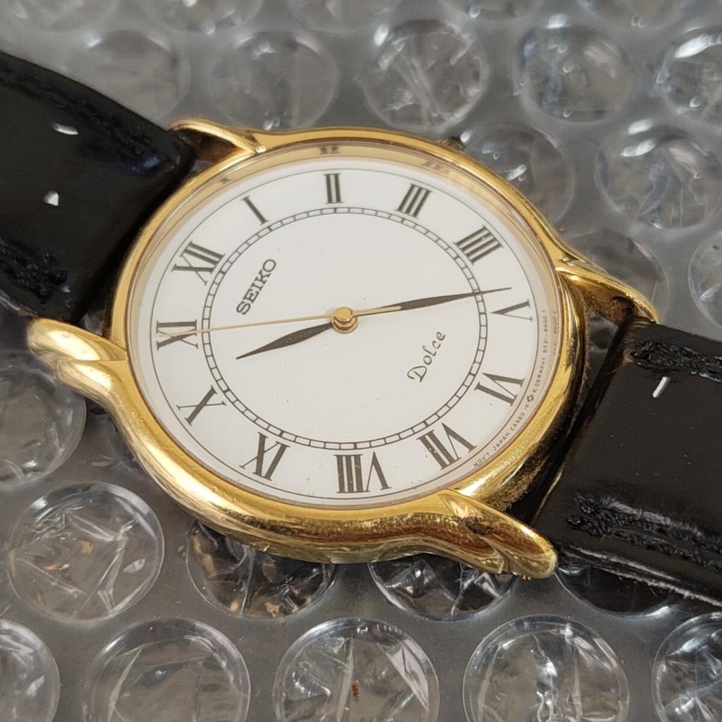 SEIKO Dolce Sweep Second Quartz White Dial Watch Code [Working Condition] 5S21-8A00 Men's (Management K26O)