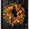 Simulated Flower Wreath Home Door Decoration Flower Wreath Festival Door Decor For Home Party